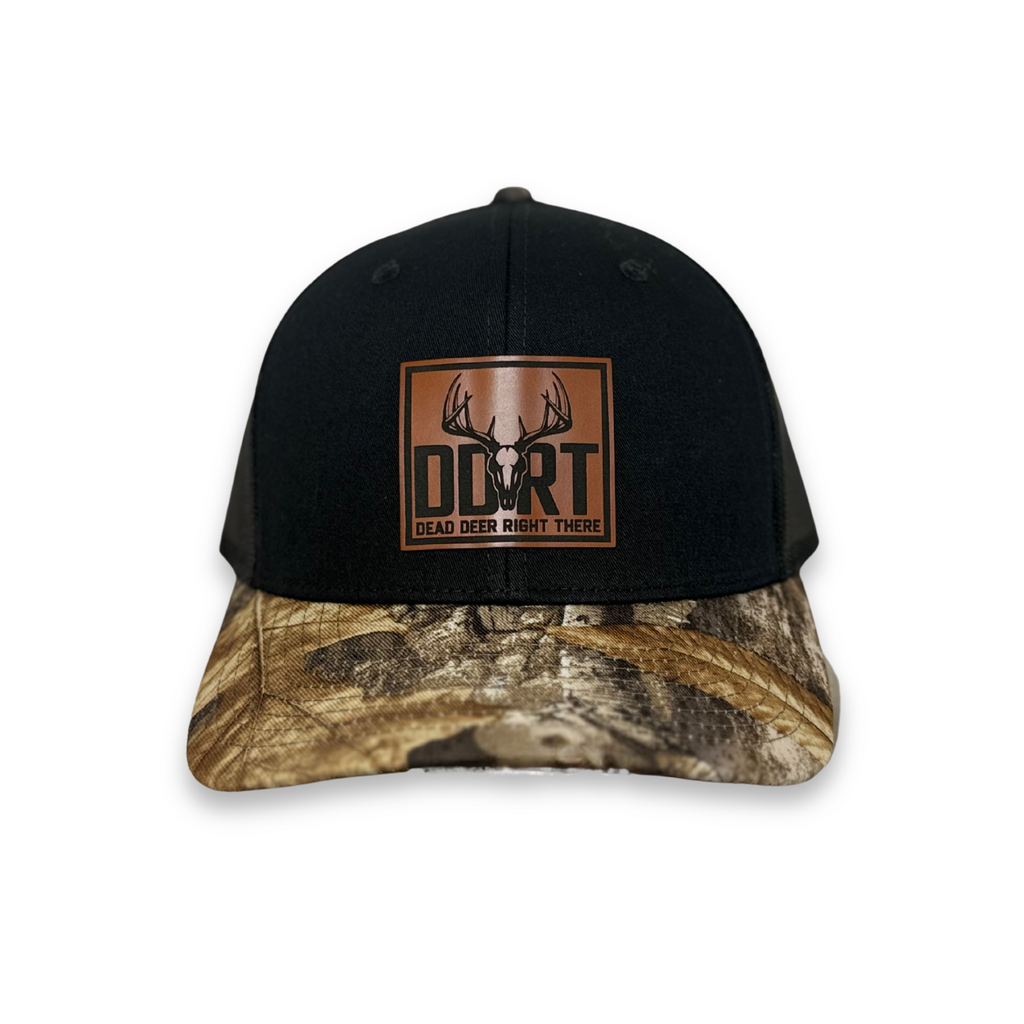 The Apex - Black & Camo Trucker